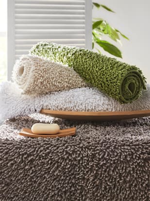 Tapis de bain pur coton - helline home - Vert