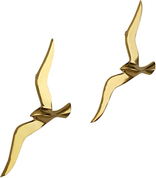 Décoration murale « mouette » - helline home - Couleur Doré