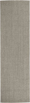 Tapis en sisal fabrication mécanique - helline home - Gris Clair