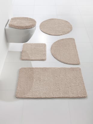 Tapis de bain polyester doux - helline home - Beige