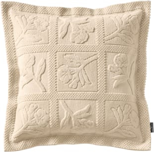 Housse de coussin qualité douce - helline home - Écru