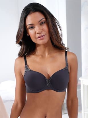 Soutien-gorge à armatures spécial t-shirt bon. b, c, d - Viania - Anthracite