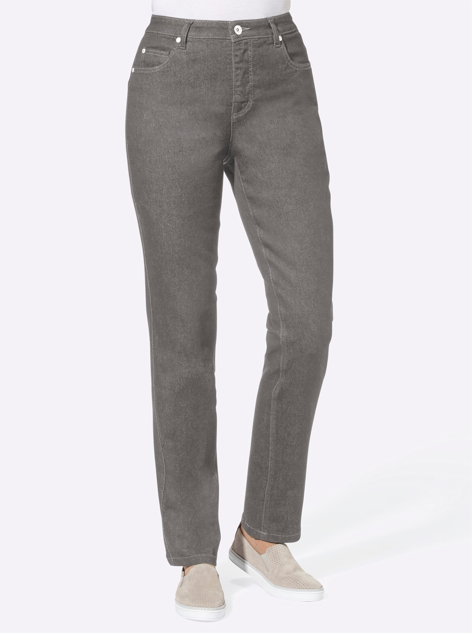 5-ficks jeans - grå