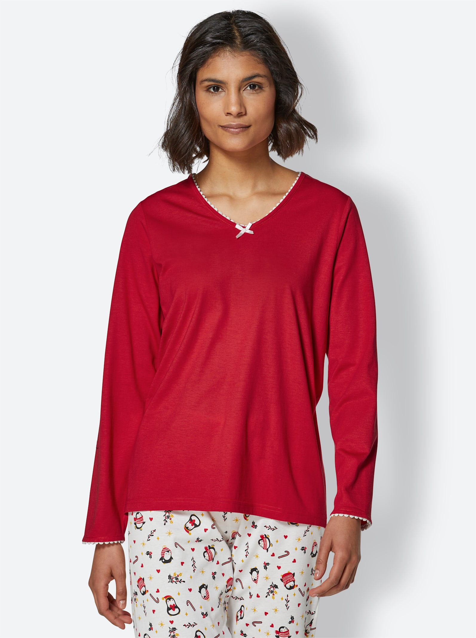 Pyjamastopp - röd