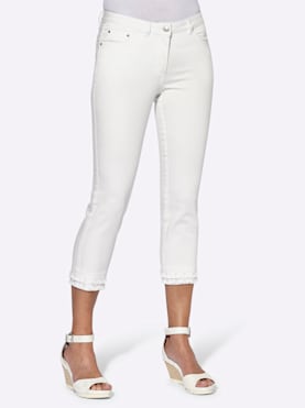5-ficks jeans - vit
