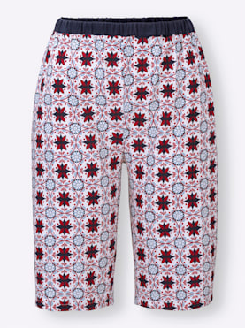 Pyjamasbyxa - röd, tryckt