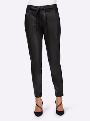 Pantalon en imitation cuir imitation cuir souple