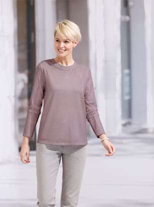T-shirt à manches longues qualité jersey indéformable