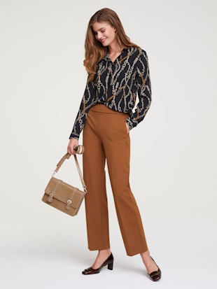 Pantalon en jersey coupe droite