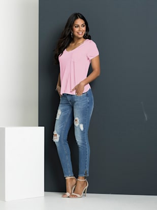 T-shirt en V
