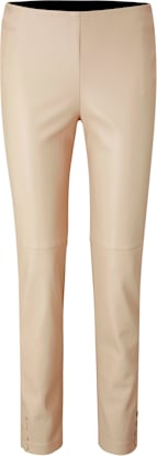 Pantalon en imitation cuir coupe skinny tendance