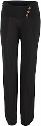 Pantalon de plage léger avec boutons décoratifs