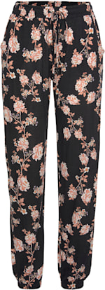 Pantalon de plage pantalon d'été léger avec imprimé floral