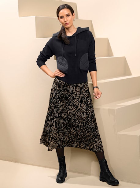 Jupe imprimée motif tendance