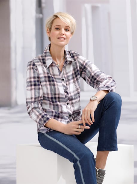Chemisier qualité flanelle confortable à porter