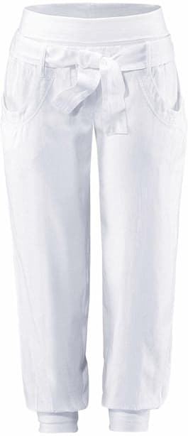 Pantalon de plage mélange de lins