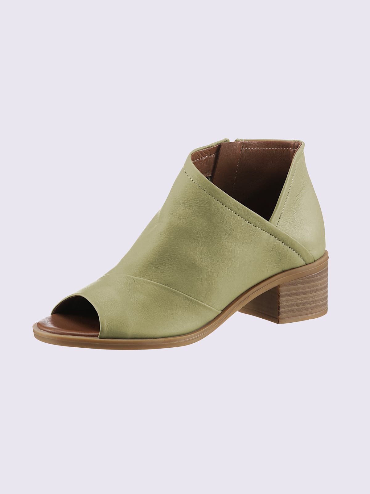Sandales cuir nappa de vache - Helline - Modalova