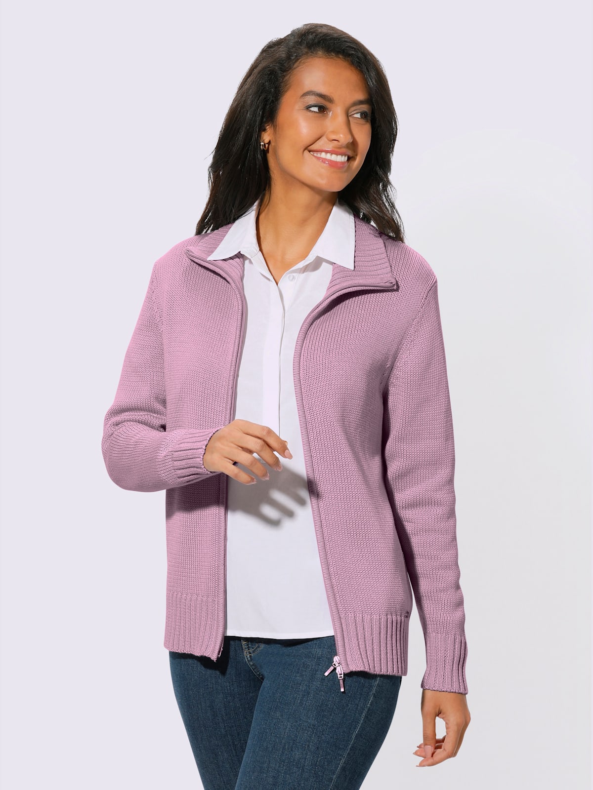 Veste en tricot - Collection L - Modalova