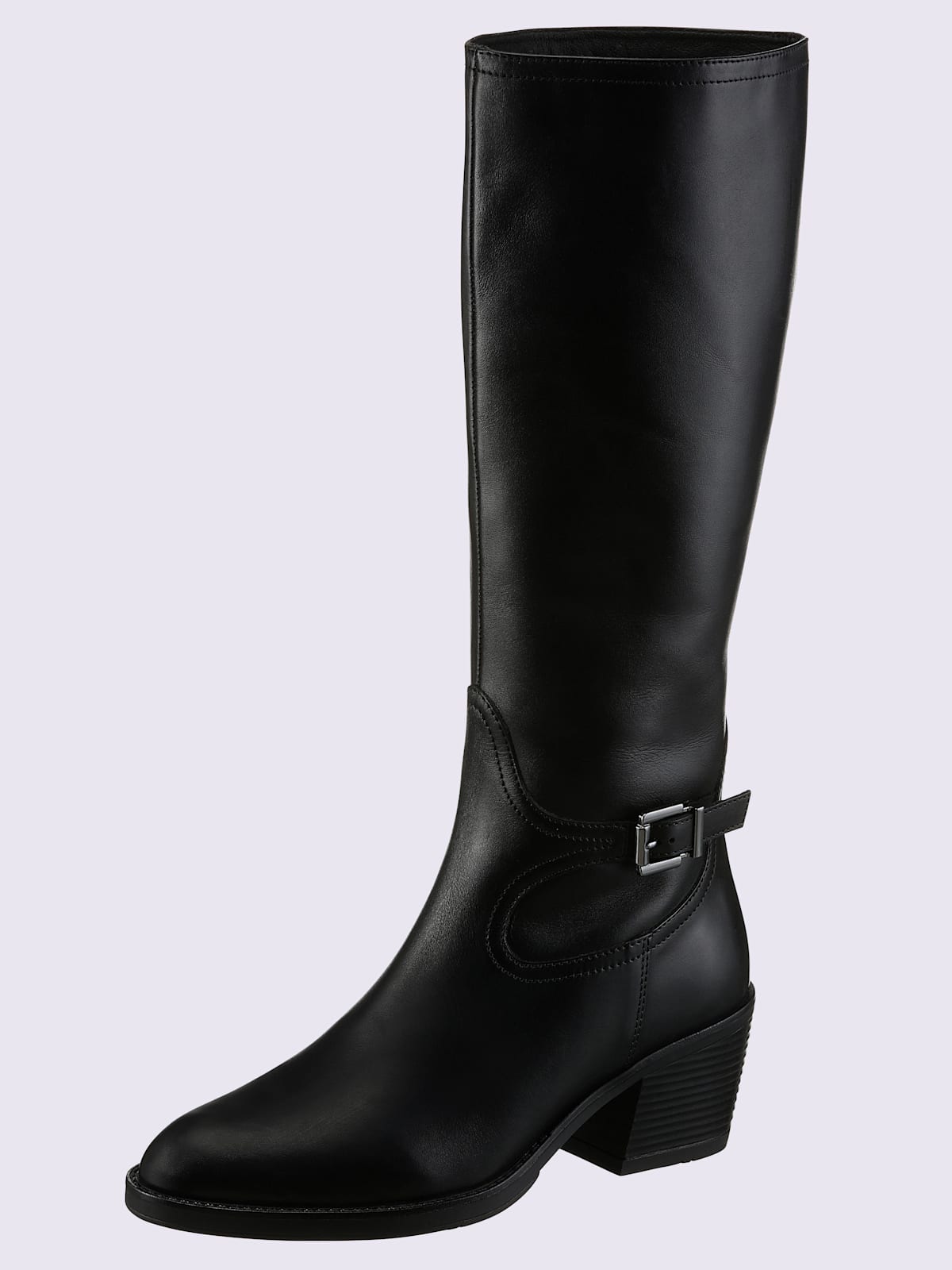 Bottes cuir nappa de vache - Helline - Modalova