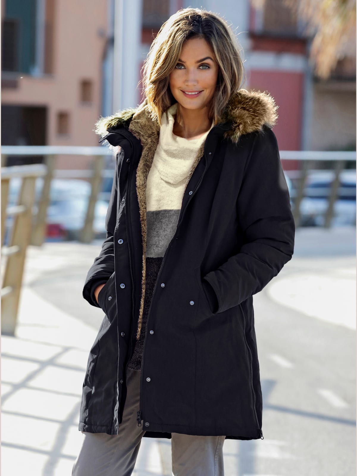 Veste d'hiver douceur extrême - Helline - Modalova