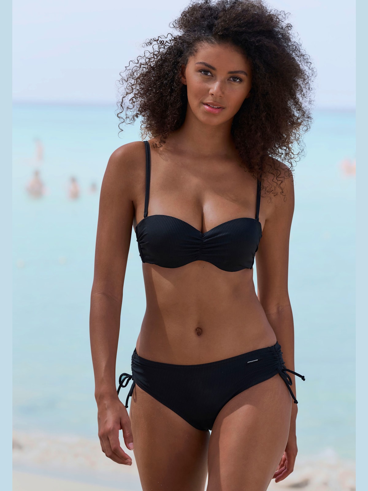 Haut de maillot de bain bandeau coloris uni tendance - Venice Beach - Modalova