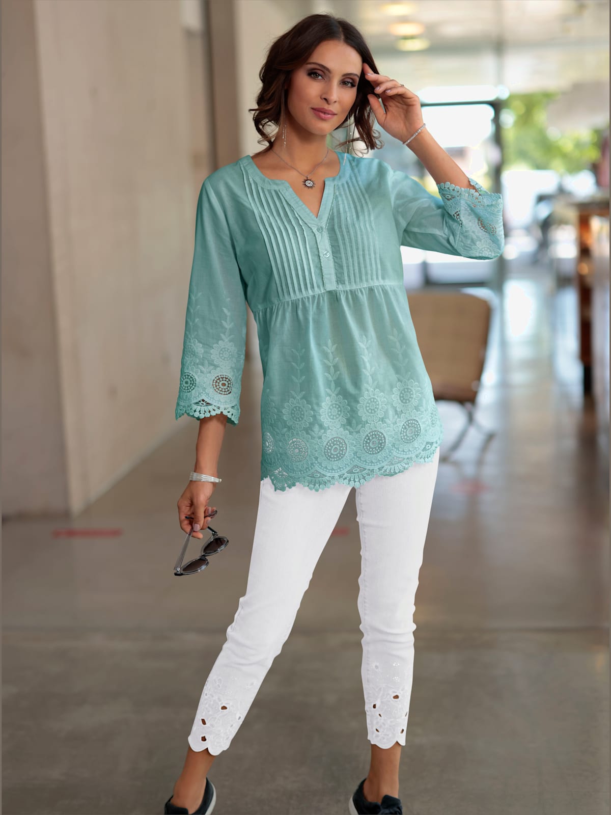 Tunique pur coton - Fair Lady - Modalova