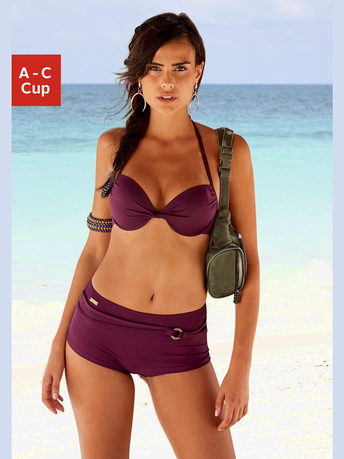 Bikini mini-short composez votre maillot de bain selon vos envies - LASCANA - Modalova