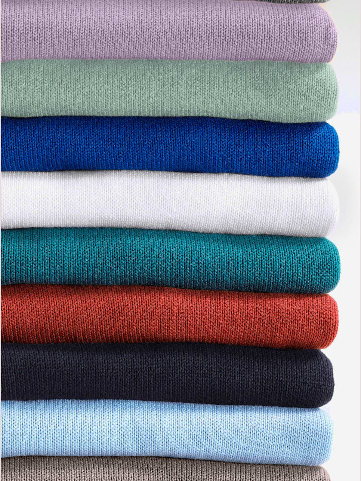 Pull col tortue finitions côtelés - Collection L - Modalova