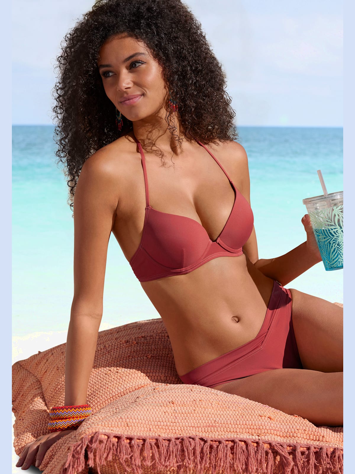 Haut de bikini push-up design intemporel - LASCANA - Modalova