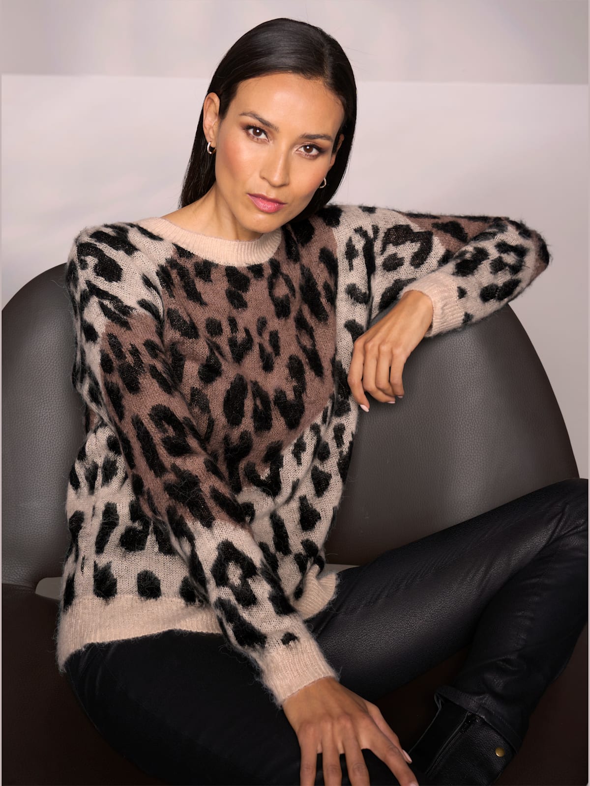 Pull jacquard coupe décontractée aux épaules - - Rick Cardona - Modalova
