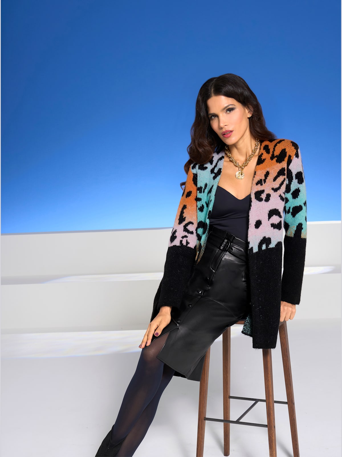 Veste en tricot un véritable petit bijou - - Ashley Brooke - Modalova