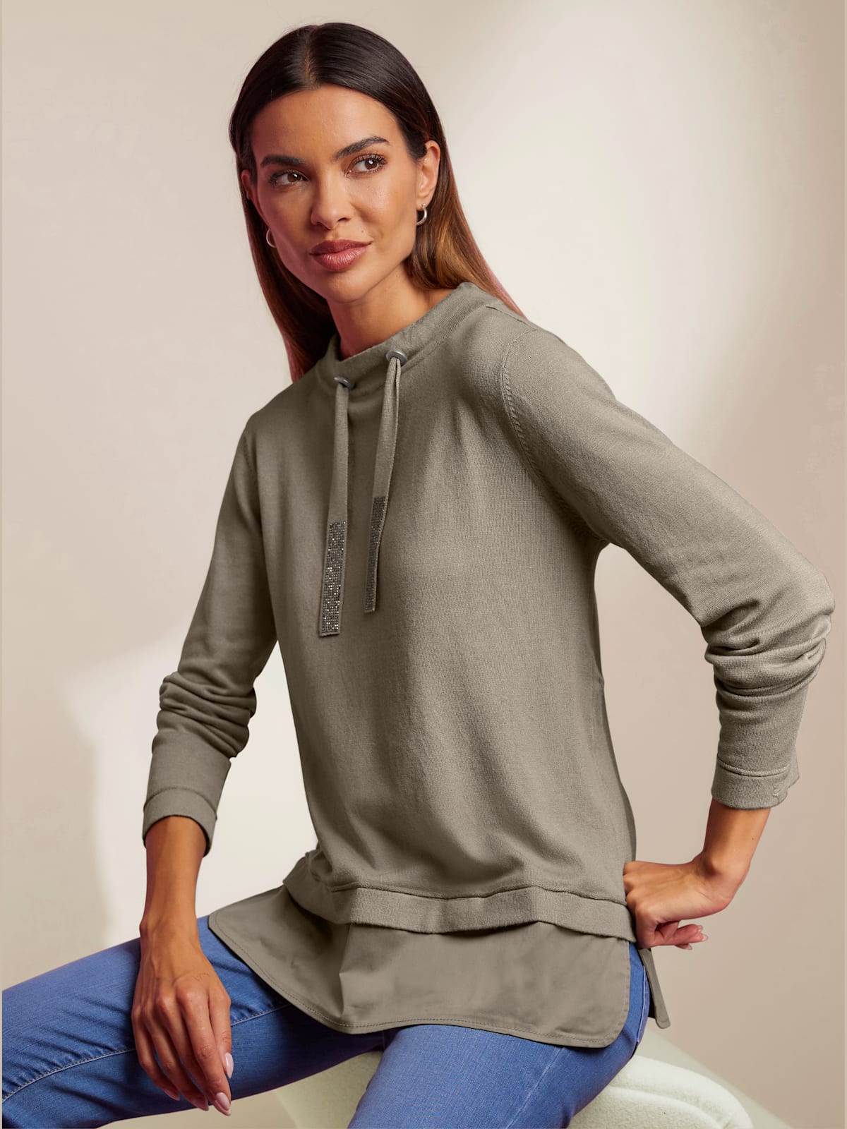 Pull 2 en 1 style superposé - Rick Cardona - Modalova