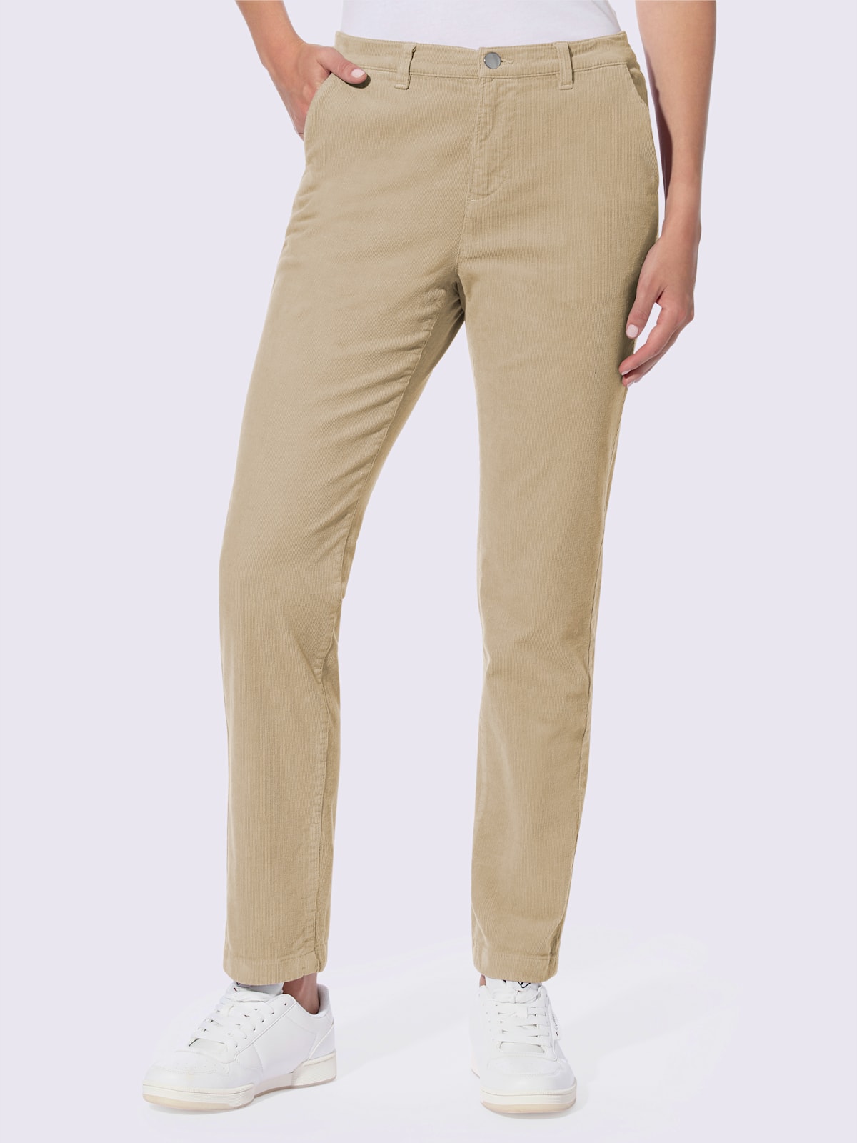 Pantalon chino élastique confortable au dos - Best Connection - Modalova