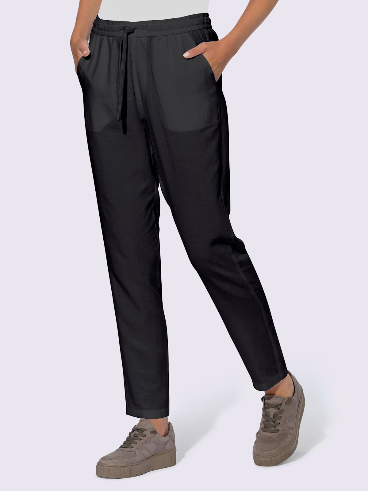 Pantalon 55% lin - Best Connection - Modalova