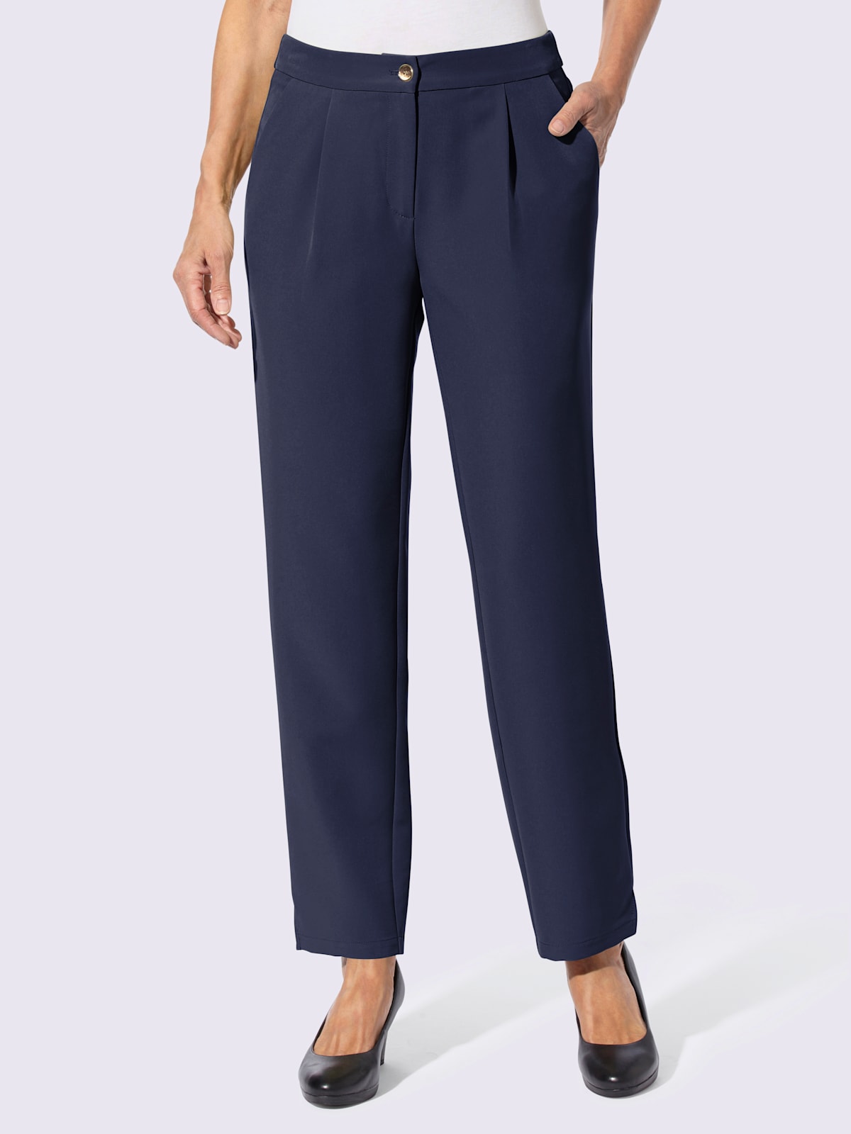 Pantalon extensible qualité peu froissable et facile à entretenir - Helline - Modalova