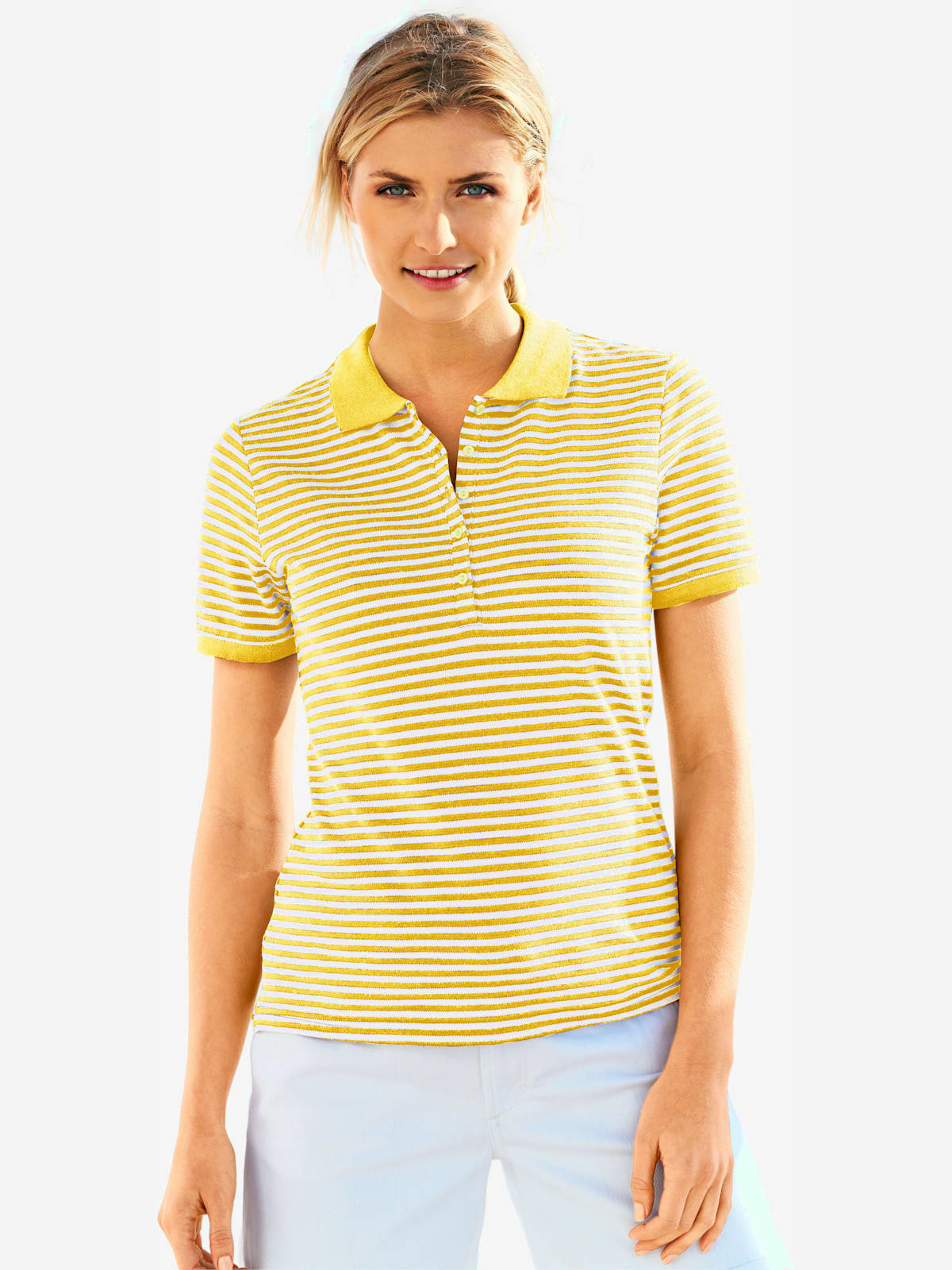 Style polo classique au motif rayé original - Best Connection - Modalova