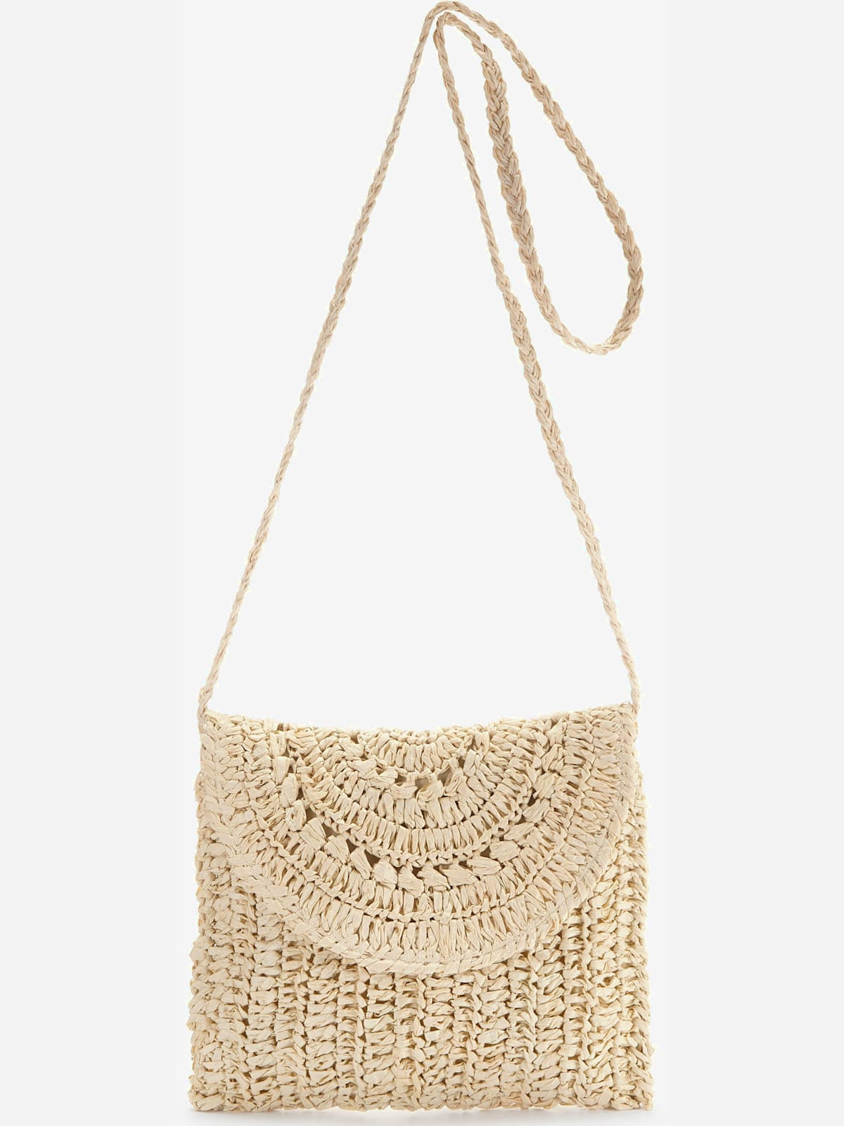 Sac en bandoulière sac à main estival en matière légère avec petite poche intérieure - Vivance - Modalova