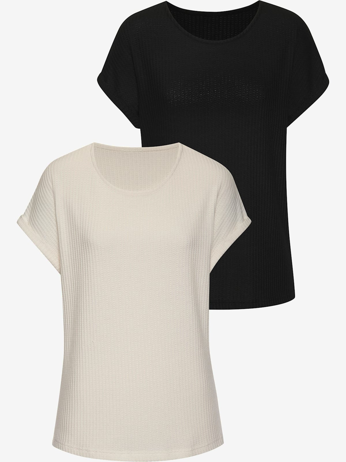 T-shirt à manches courtes qualité piqué ultra-douce - - Vivance - Modalova