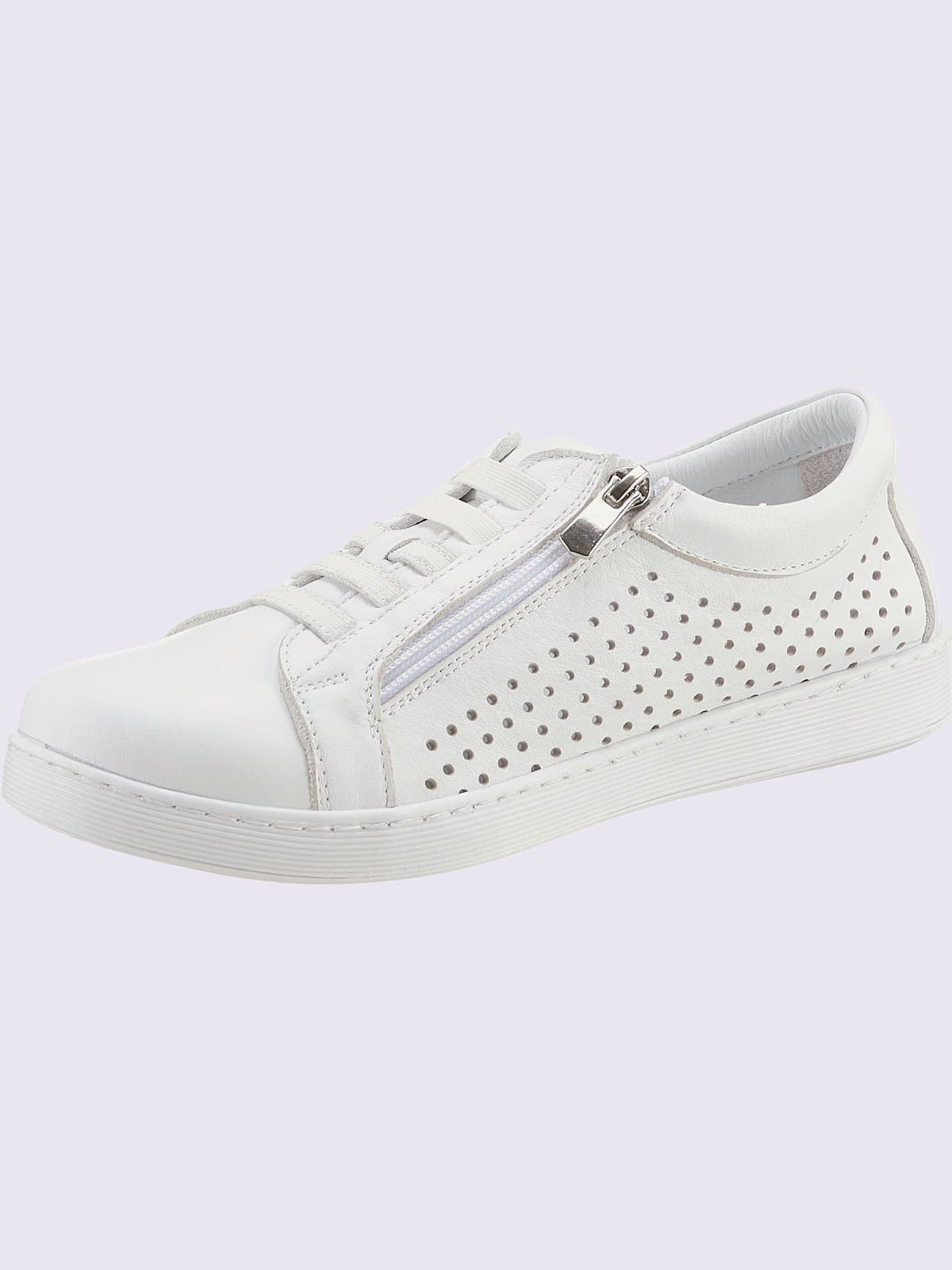 Baskets cuir nappa de vache - Helline - Modalova
