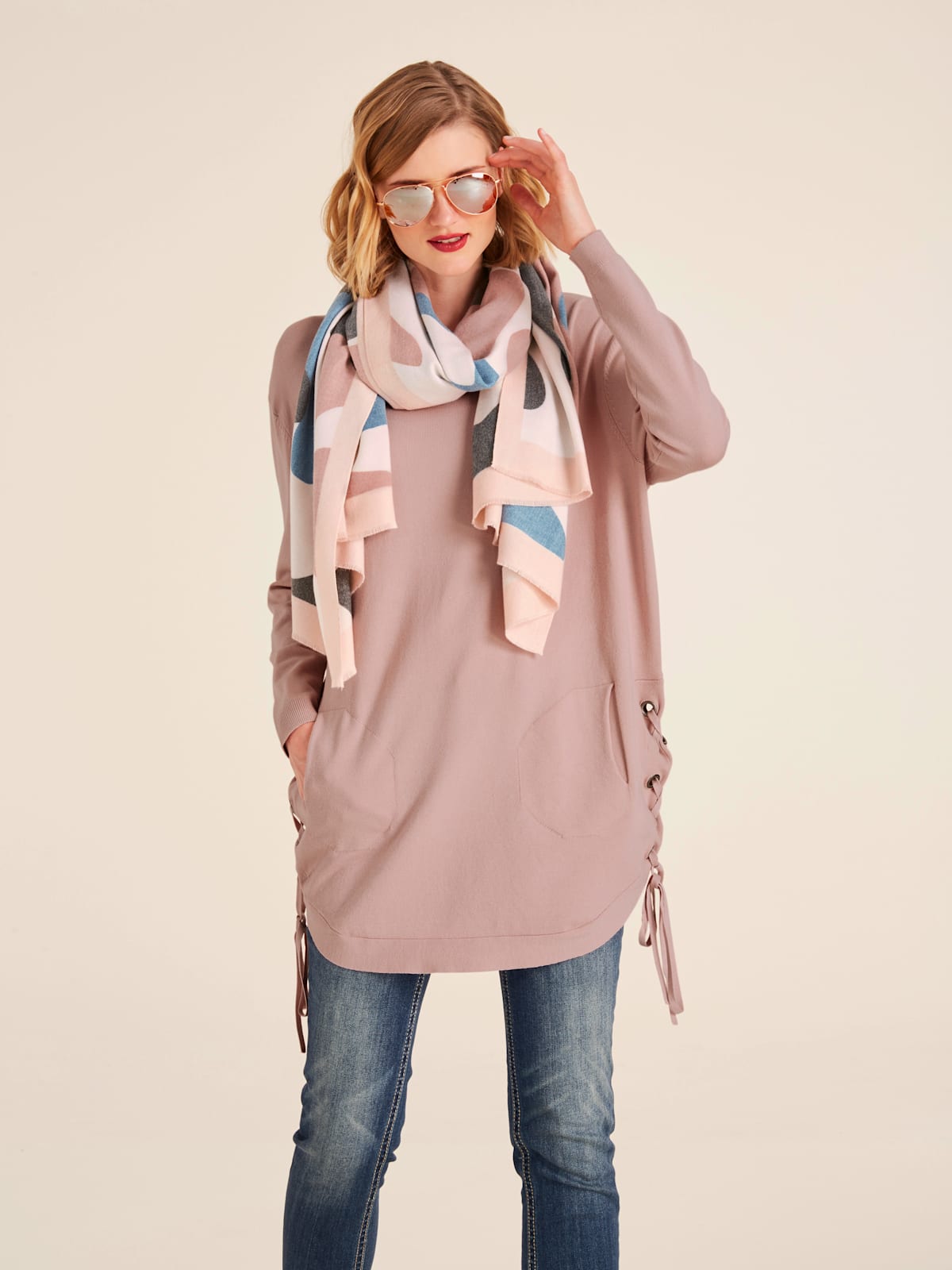 Pull long encolure ronde - Rick Cardona - Modalova