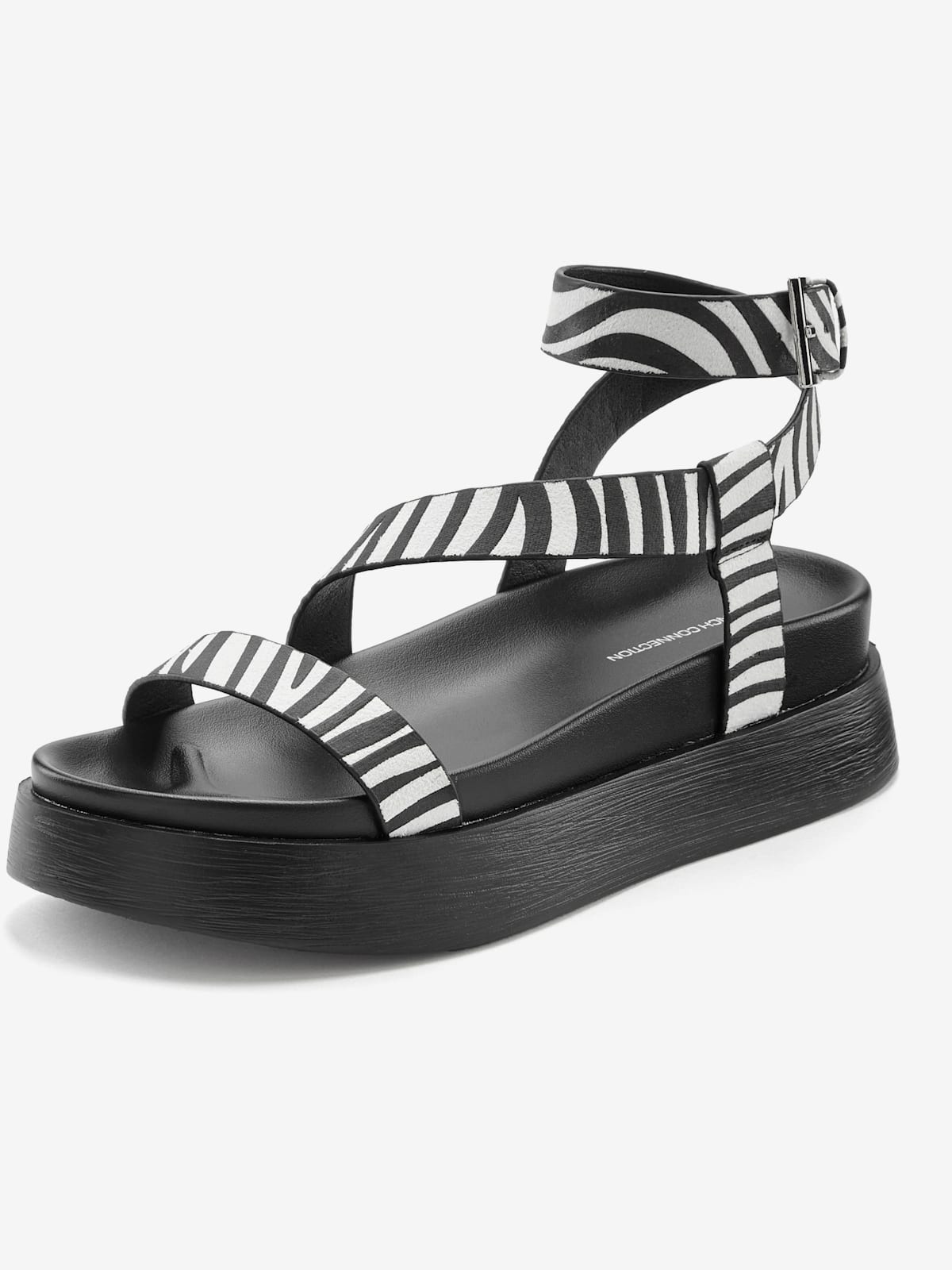 Sandales tendance avec semelle compensée - / - French Connection - Modalova