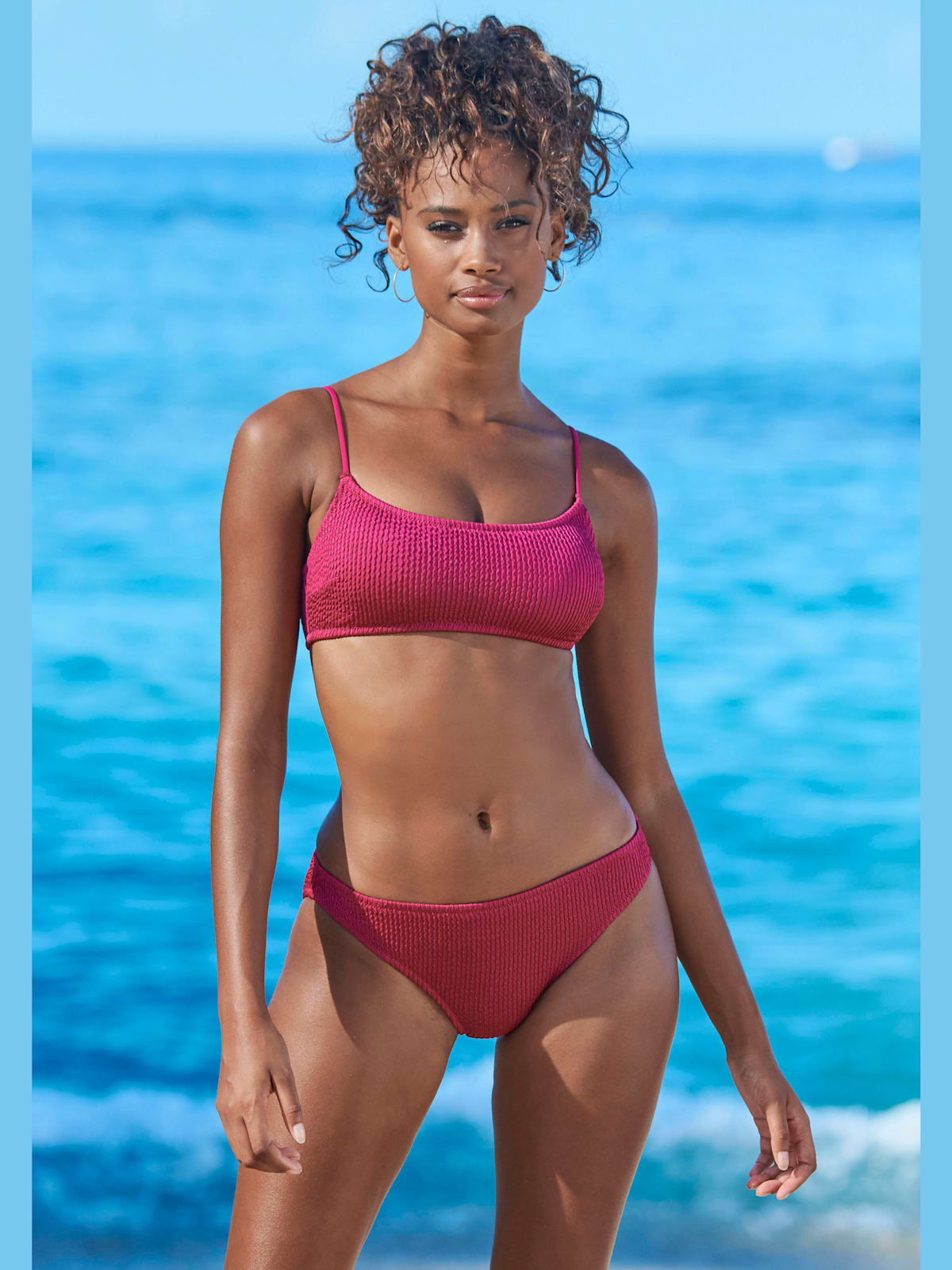 Bas de maillot de bain qualité structurée tendance - Vivance - Modalova