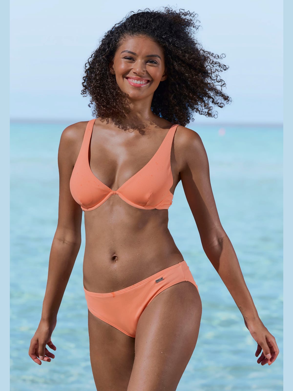 Haut de maillot de bain à armatures coloris uni tendance - Venice Beach - Modalova
