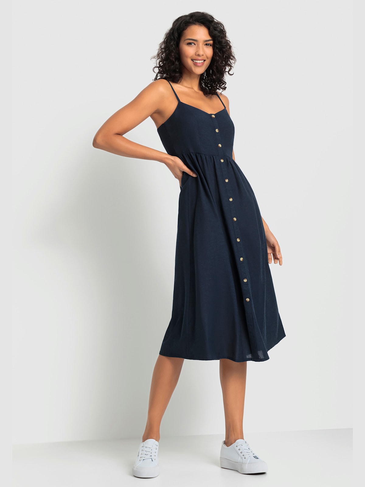 Robe d'été - LASCANA - marine - LASCANA - Modalova