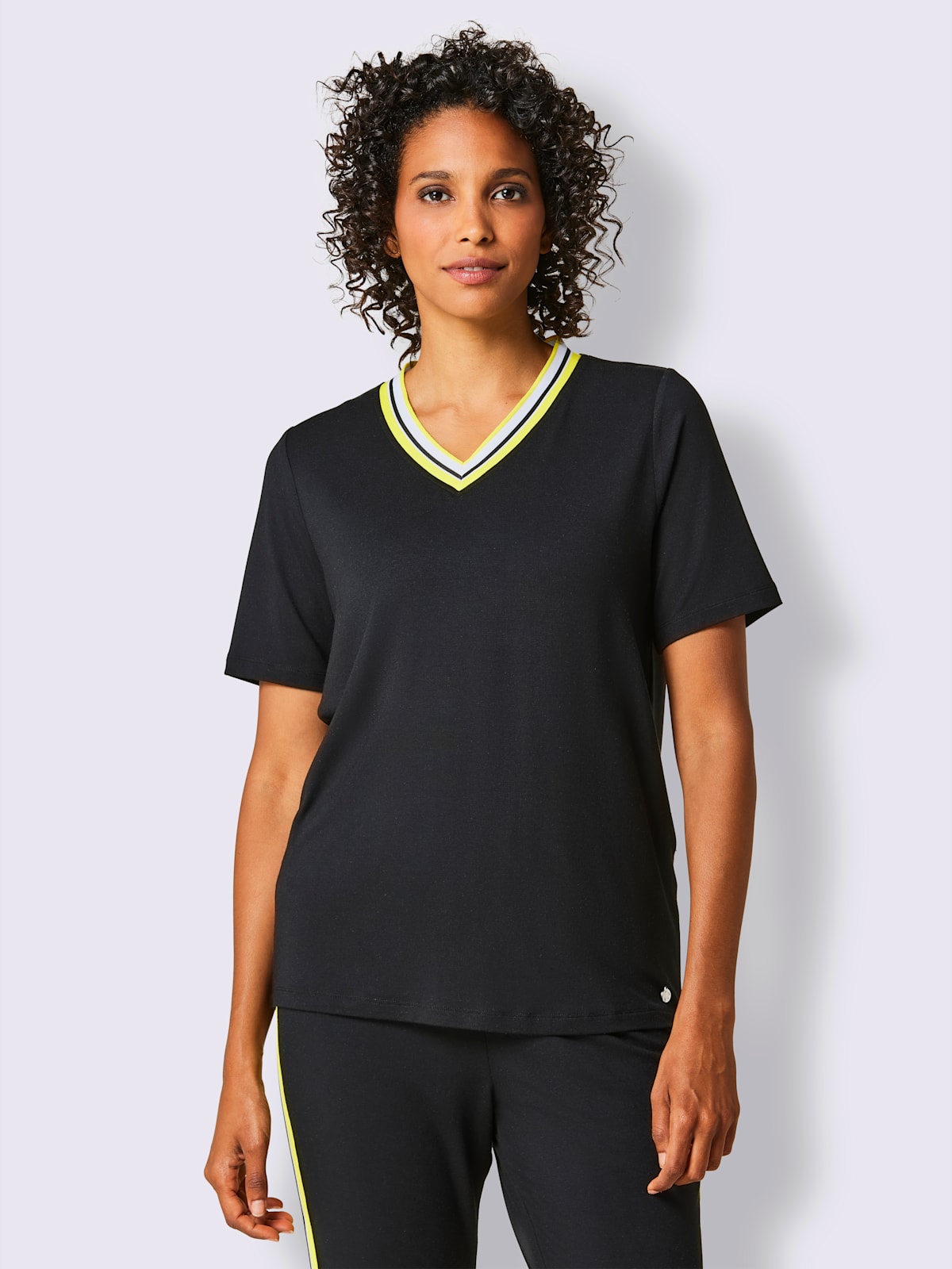 T-shirt en modal jersey fin - Helline - Modalova