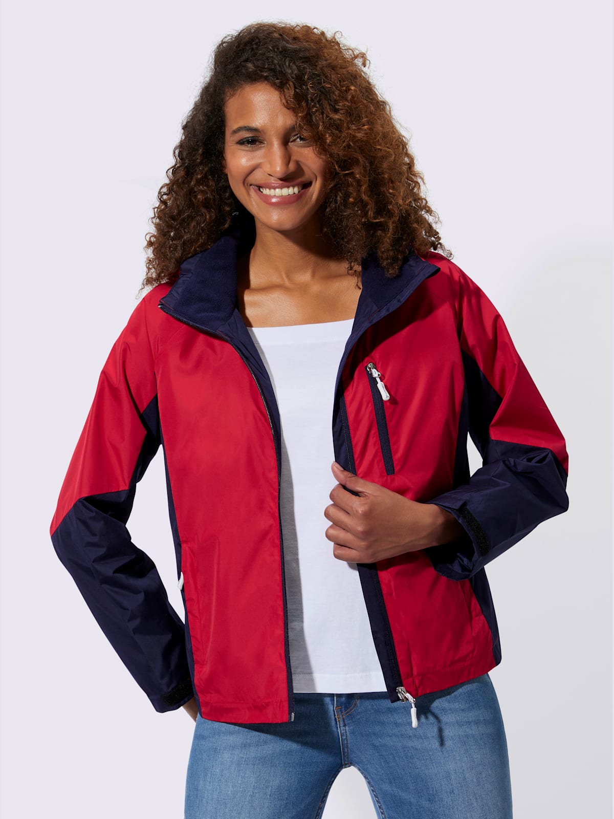 Veste d'extérieur capuche amovible grâce à une glissière - - Collection L - Modalova