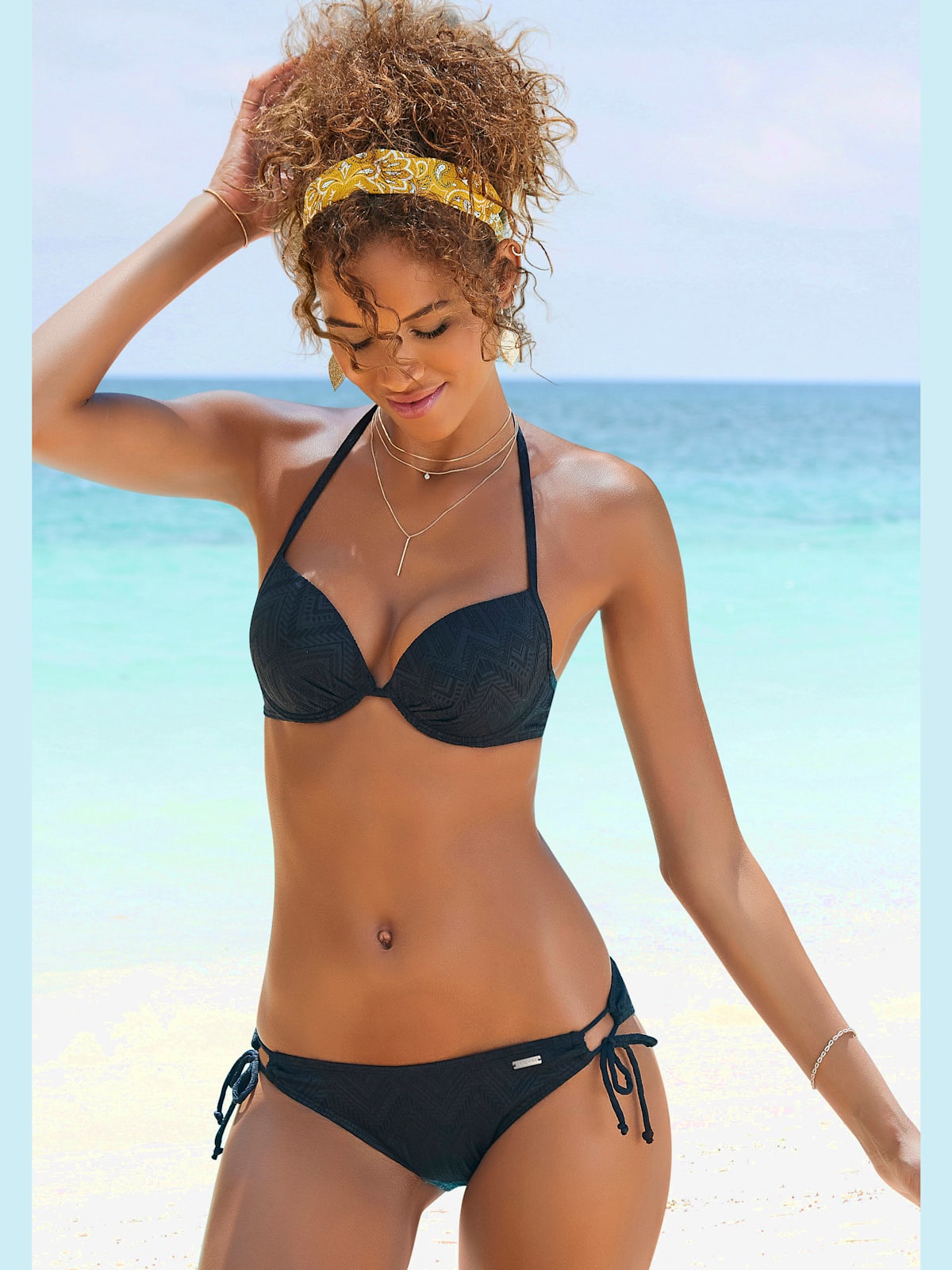 Bikini push-up matière structurée tendance - Buffalo - Modalova