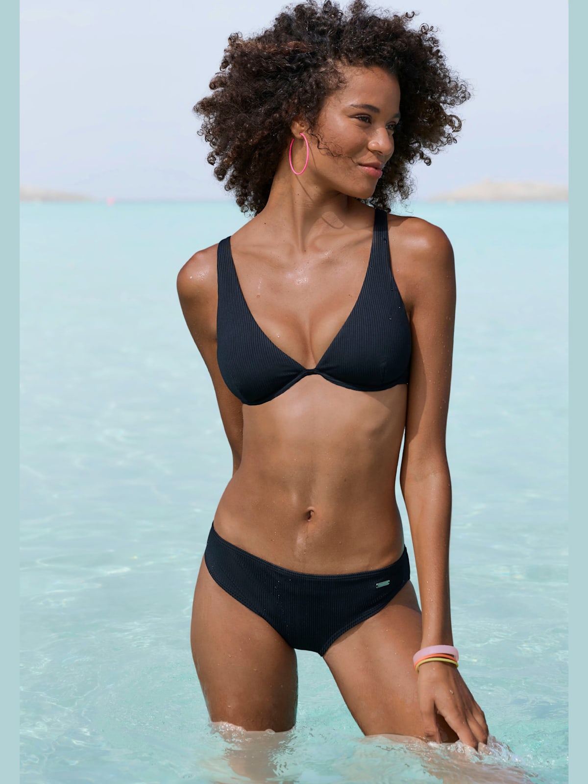 Haut de maillot de bain à armatures coloris uni tendance - Venice Beach - Modalova