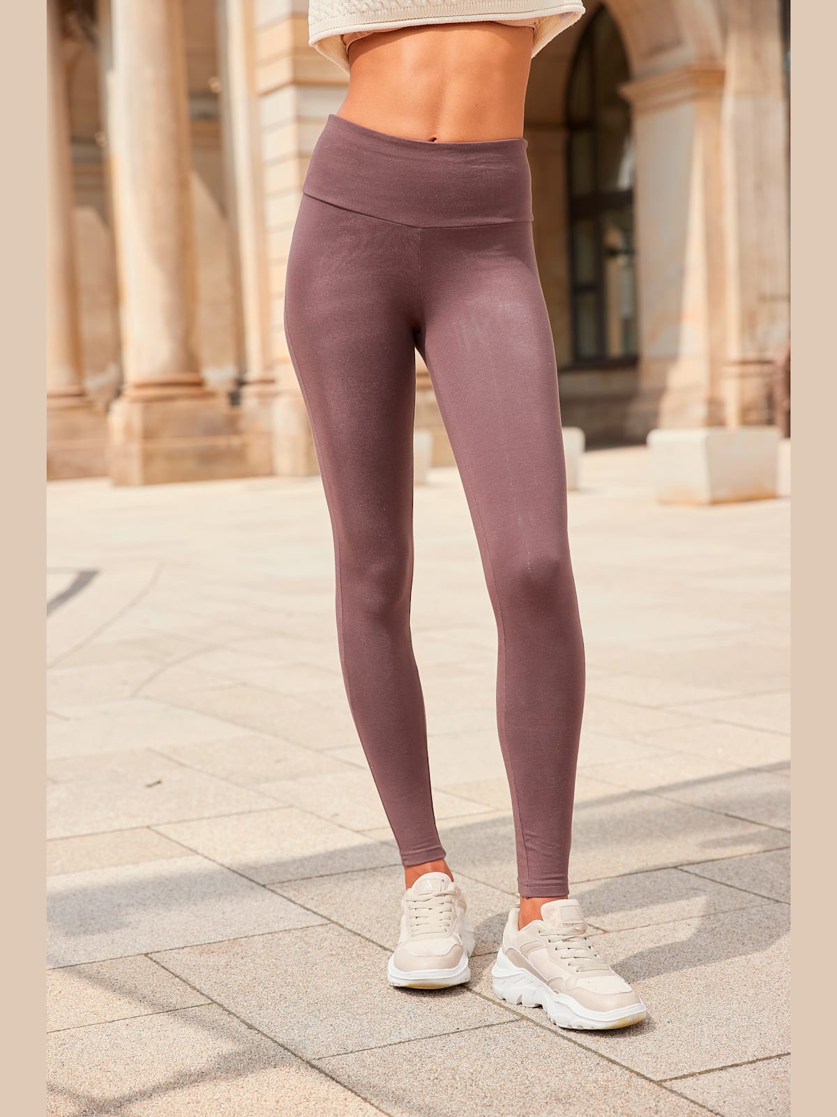 Legging - LASCANA - marron - LASCANA - Modalova