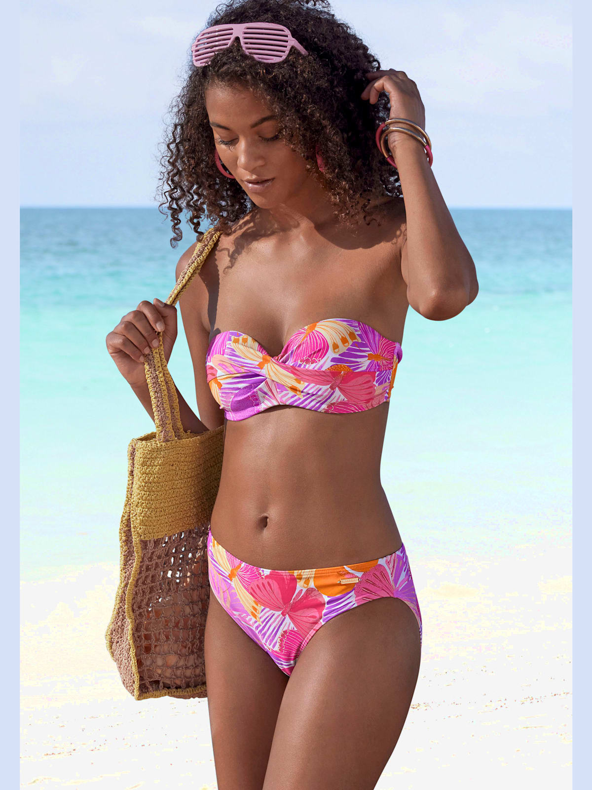 Bas de maillot de bain motif papillons - - Sunseeker - Modalova